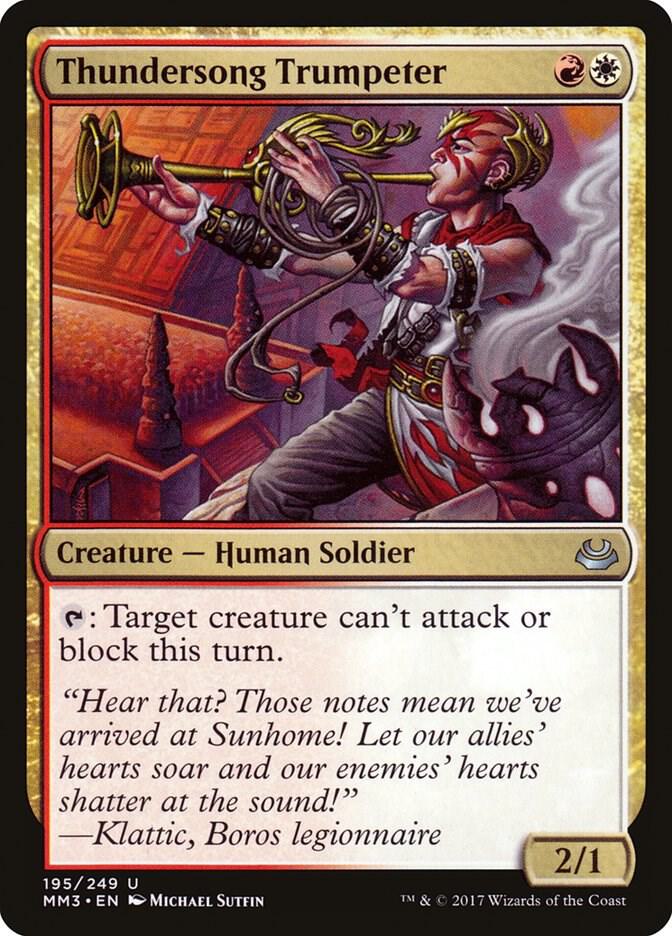 Thundersong Trumpeter (195) [Modern Masters 2017]