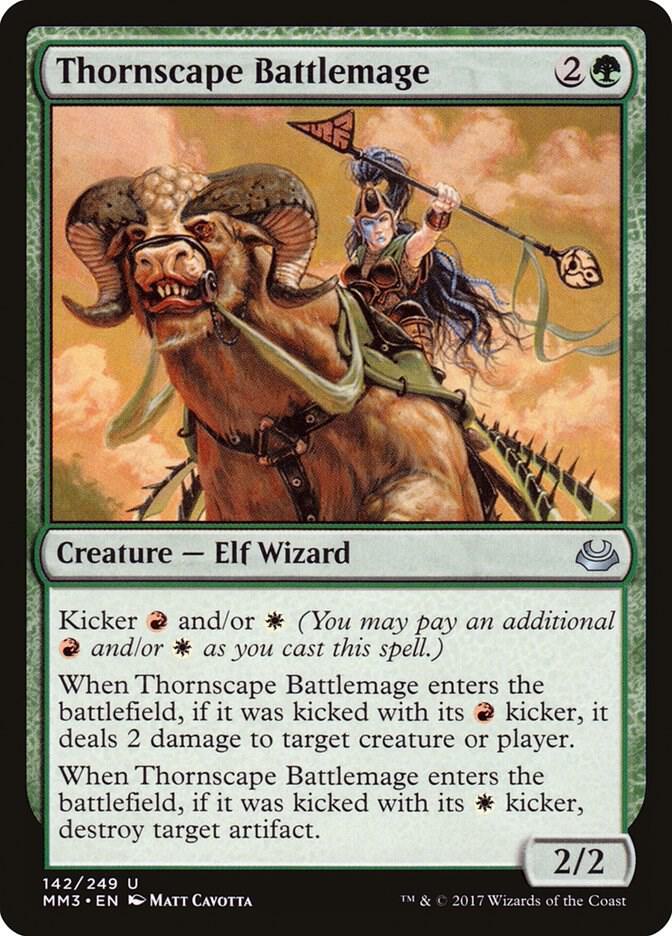 Thornscape Battlemage (142) [Modern Masters 2017]