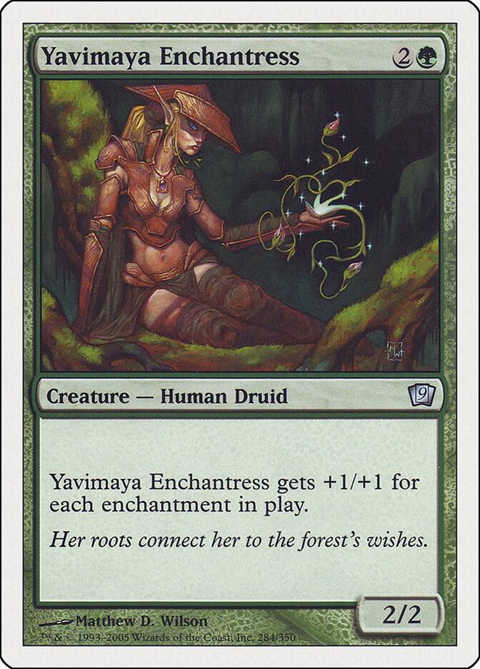 Yavimaya Enchantress (284) [Ninth Edition]