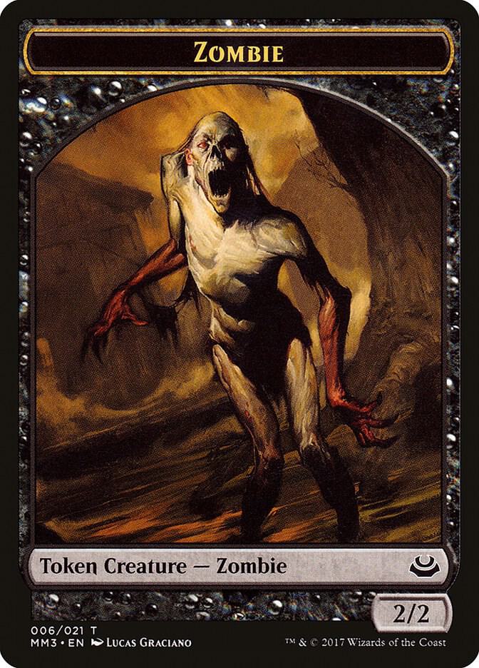 Zombie Token (6) [Modern Masters 2017]