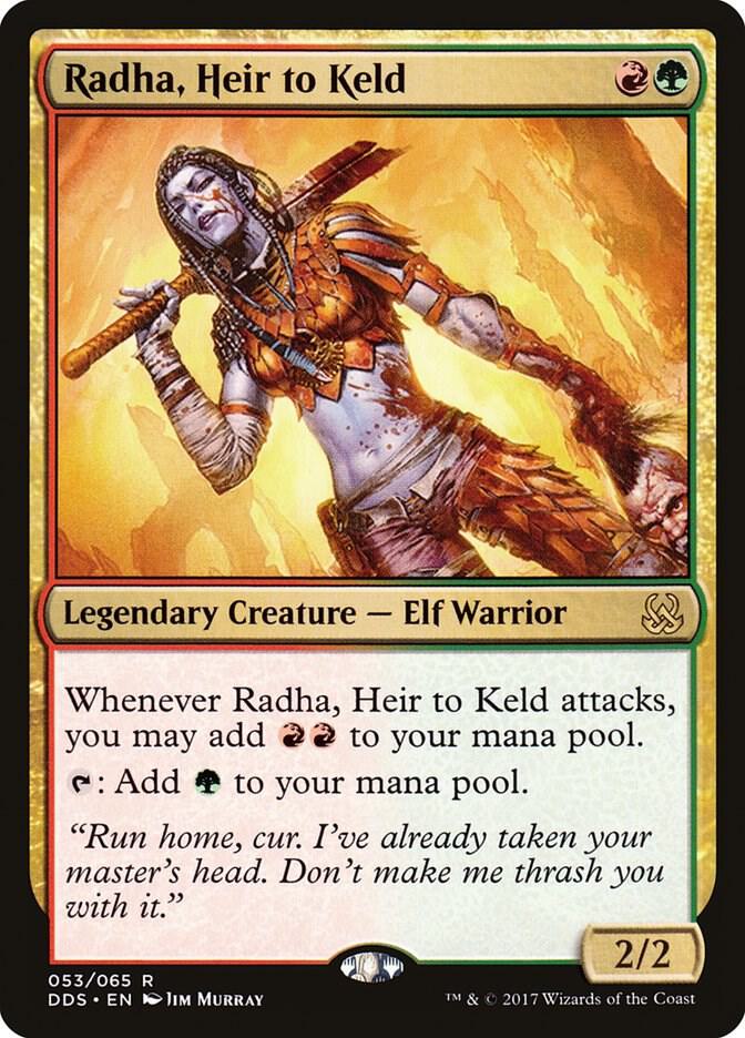 Radha, Heir to Keld (53) [Duel Decks: Mind vs. Might]