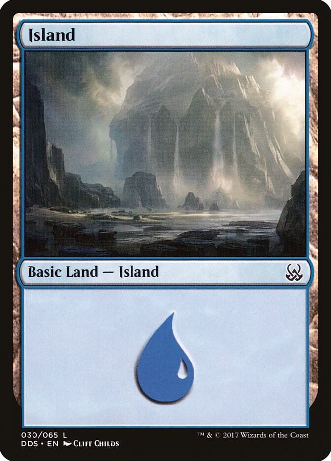 Island (030) [Duel Decks: Mind vs. Might]