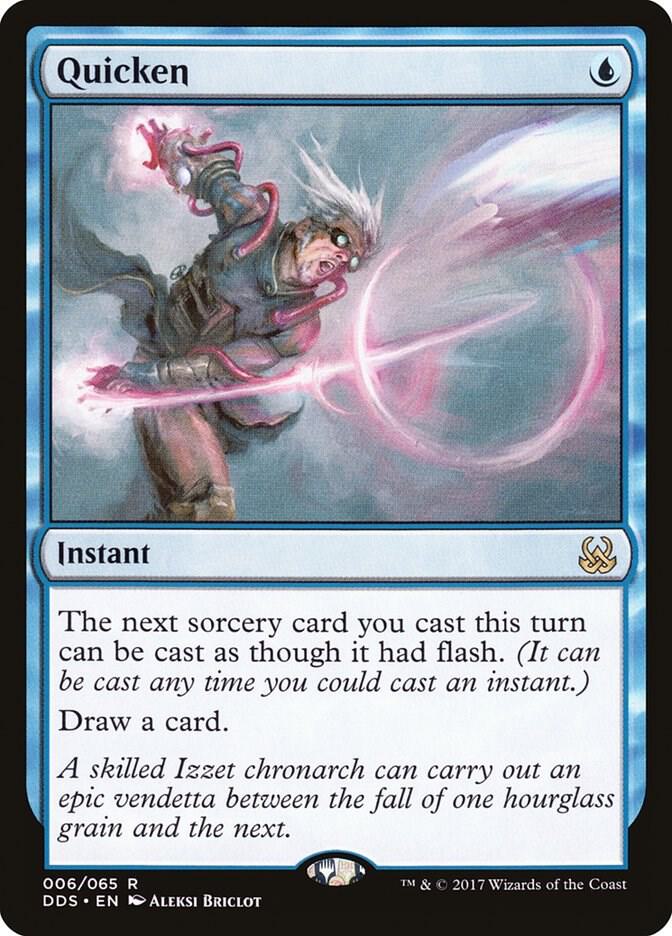 Quicken (6) [Duel Decks: Mind vs. Might]