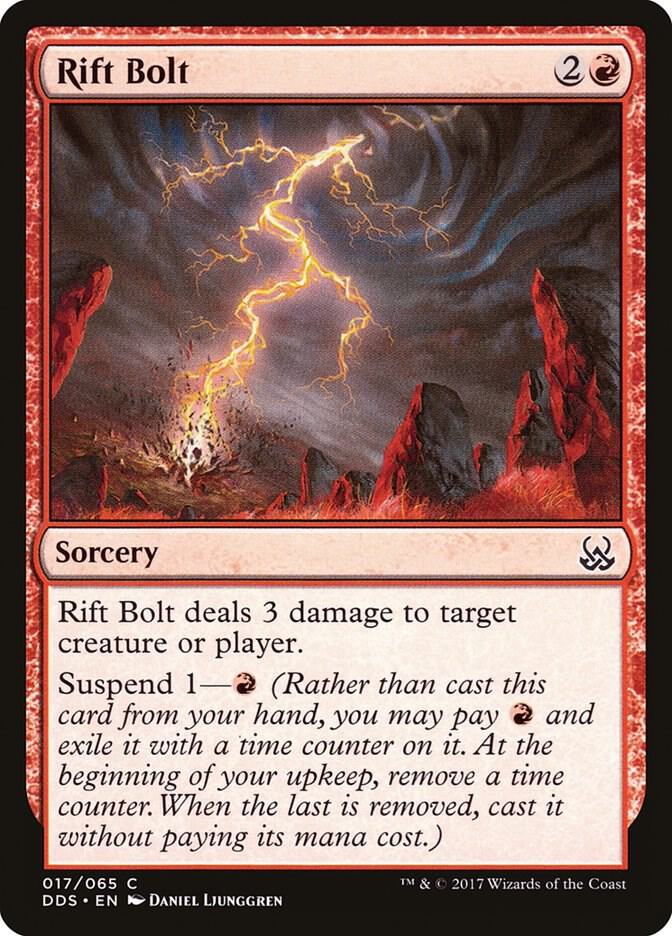 Rift Bolt (17) [Duel Decks: Mind vs. Might]