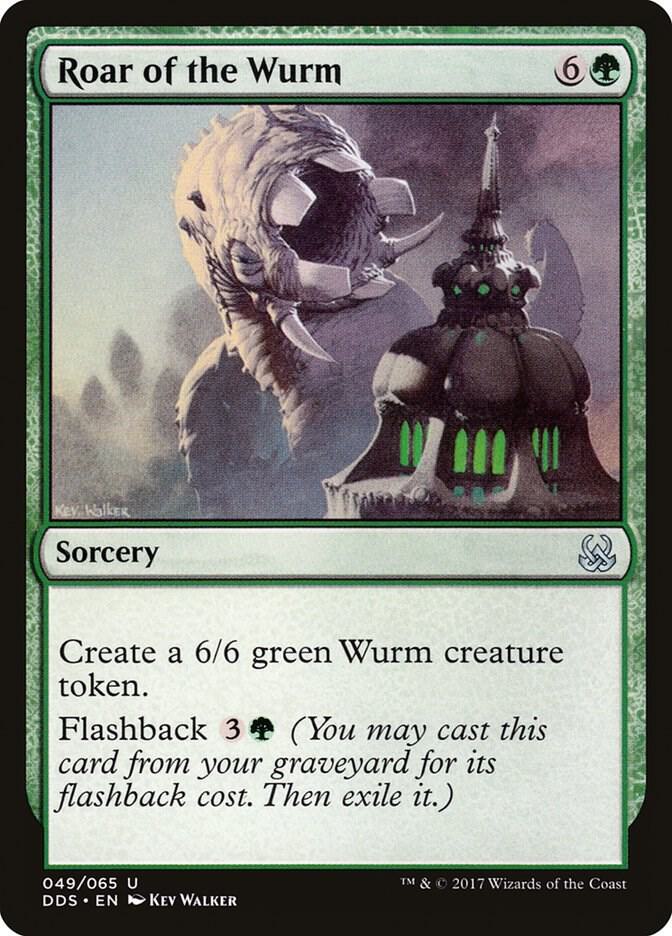 Roar of the Wurm (49) [Duel Decks: Mind vs. Might]