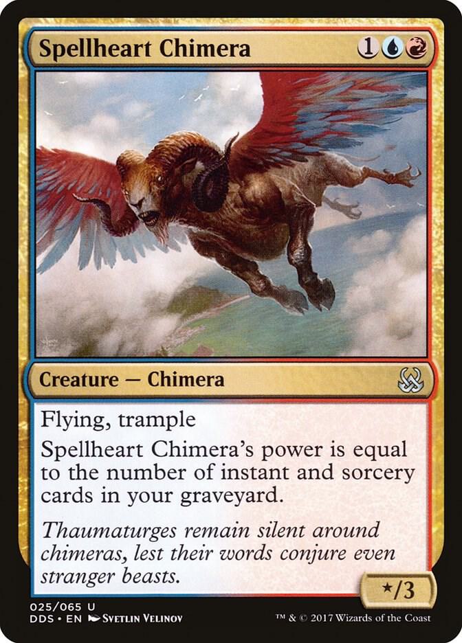 Spellheart Chimera (25) [Duel Decks: Mind vs. Might]