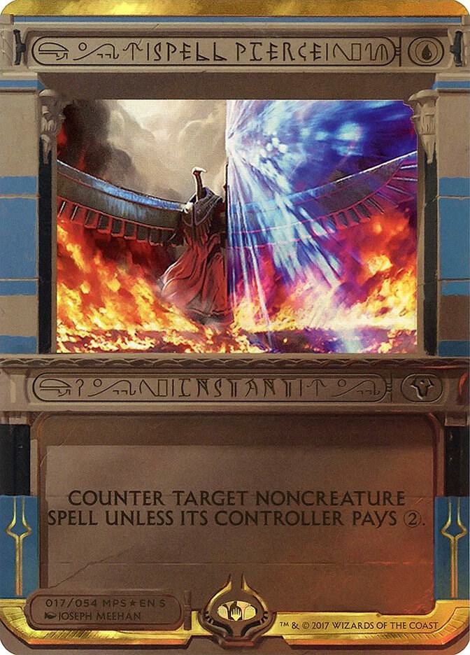 Spell Pierce (17) [Amonkhet Invocations] [Borderless]