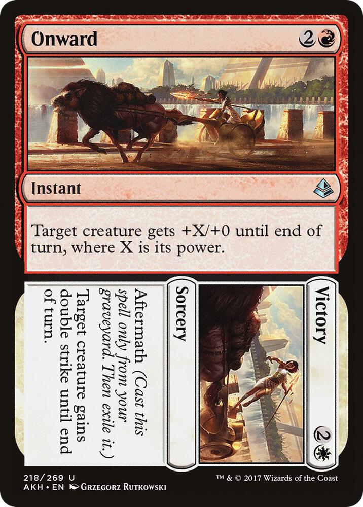 Onward // Victory (218) [Amonkhet]