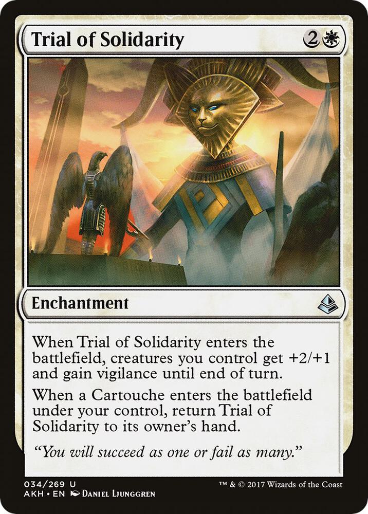 Trial of Solidarity (34) [Amonkhet]