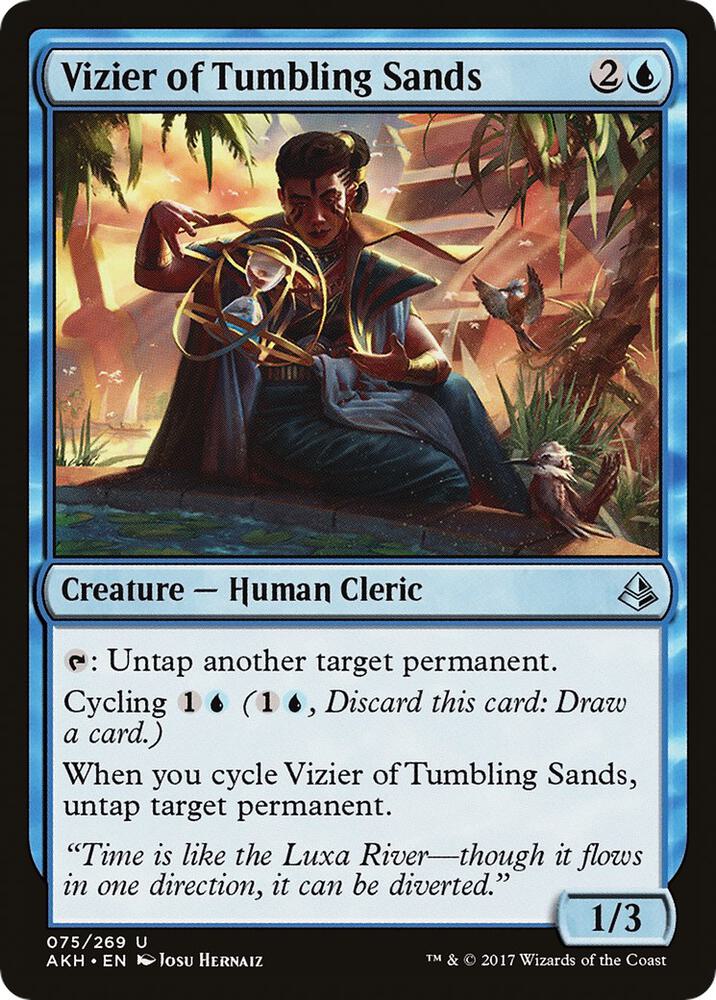 Vizier of Tumbling Sands (75) [Amonkhet]