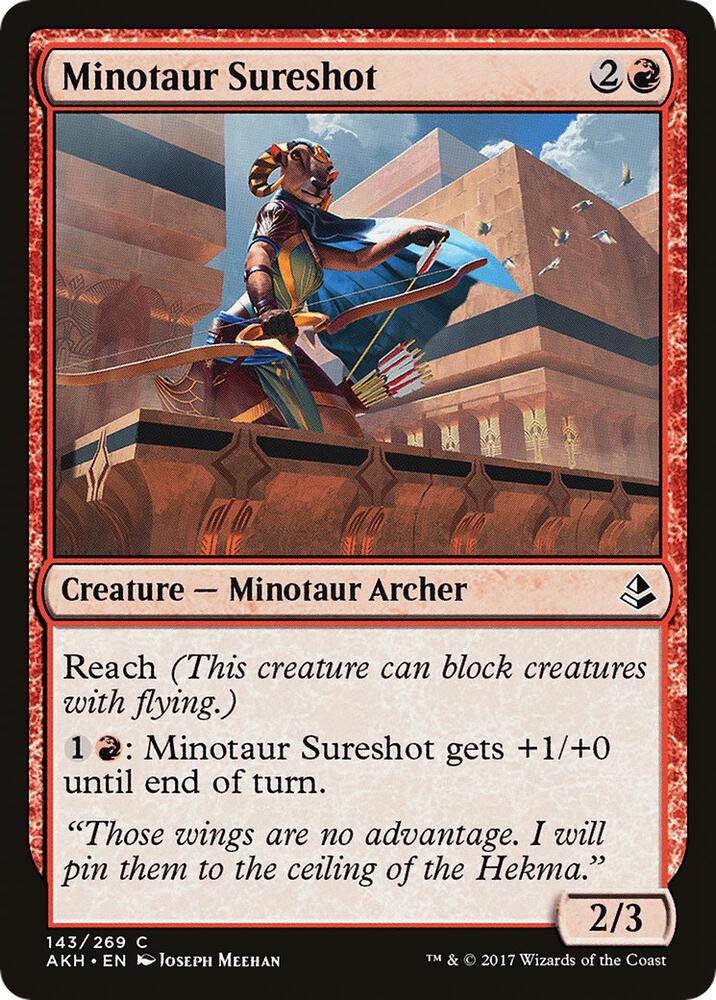 Minotaur Sureshot (143) [Amonkhet]