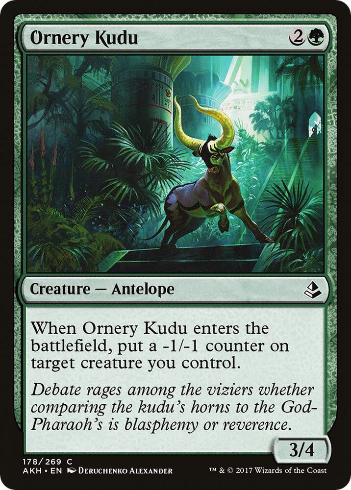 Ornery Kudu (178) [Amonkhet]