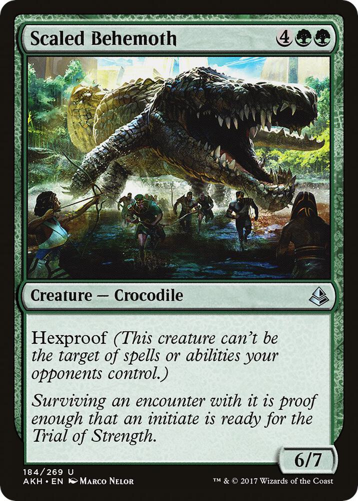 Scaled Behemoth (184) [Amonkhet]