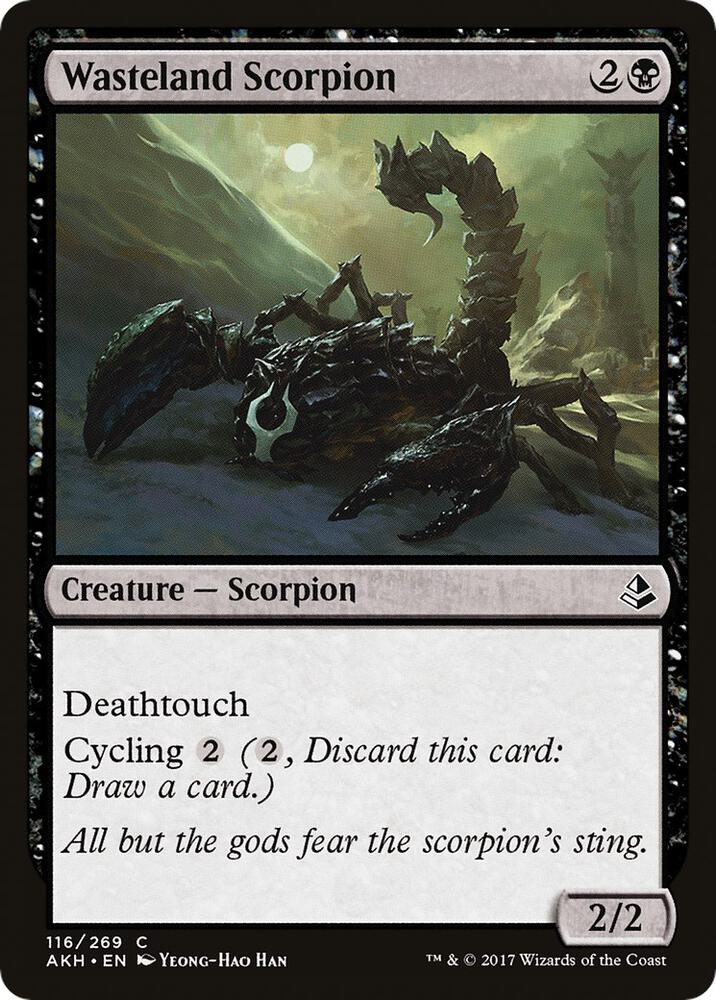 Wasteland Scorpion (116) [Amonkhet]