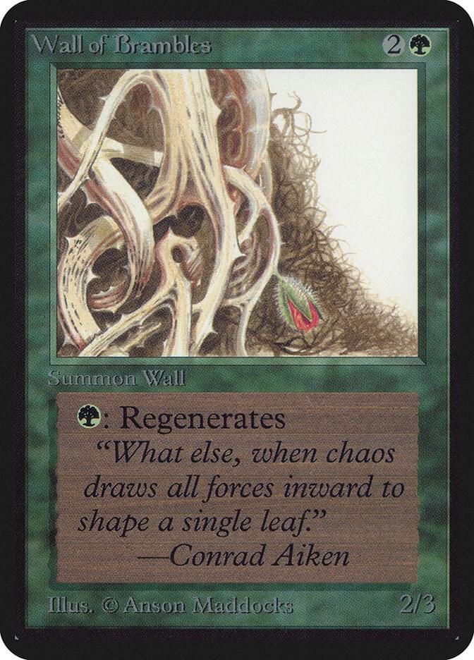 Wall of Brambles (223) [Limited Edition Alpha]