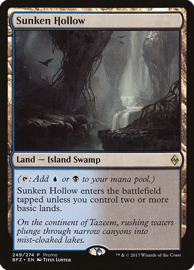 Sunken Hollow (249) [Standard Showdown Promos]