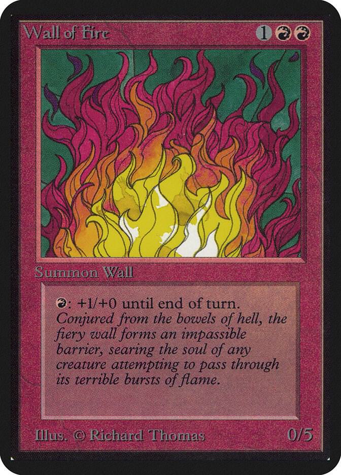 Wall of Fire (181) [Limited Edition Alpha]