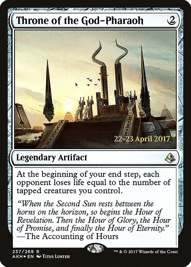 Throne of the God-Pharaoh (237) [Prerelease Cards]