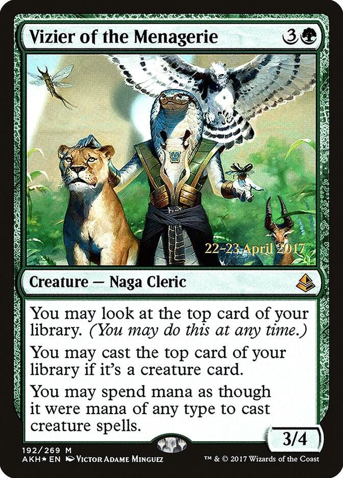 Vizier of the Menagerie (192) [Prerelease Cards]