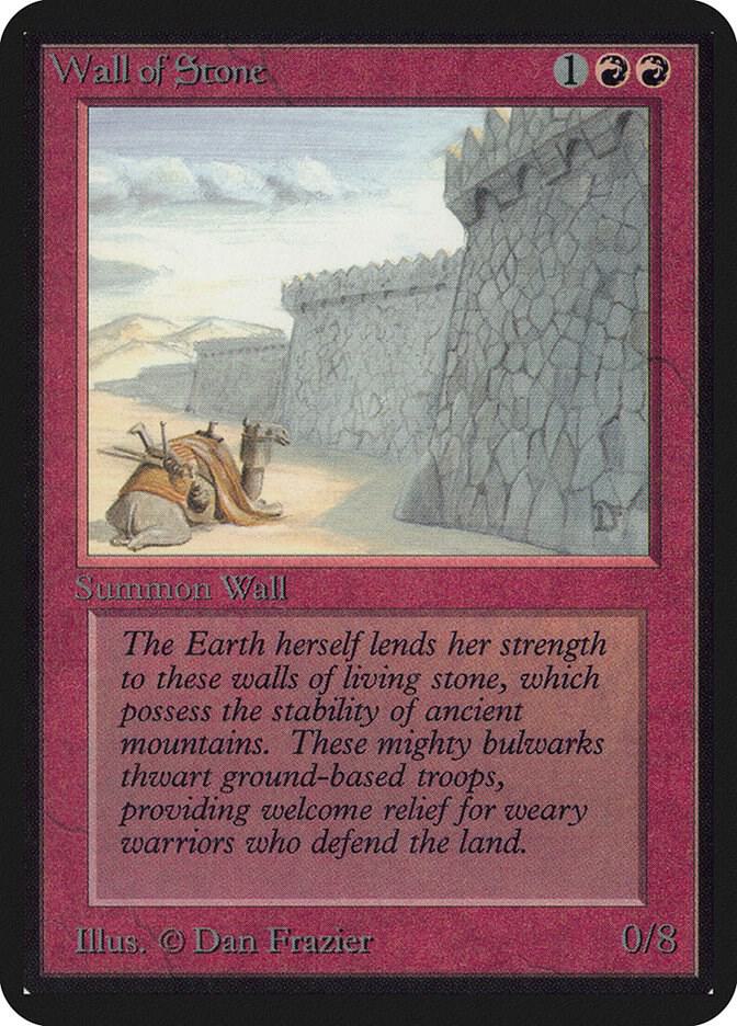 Wall of Stone (182) [Limited Edition Alpha]