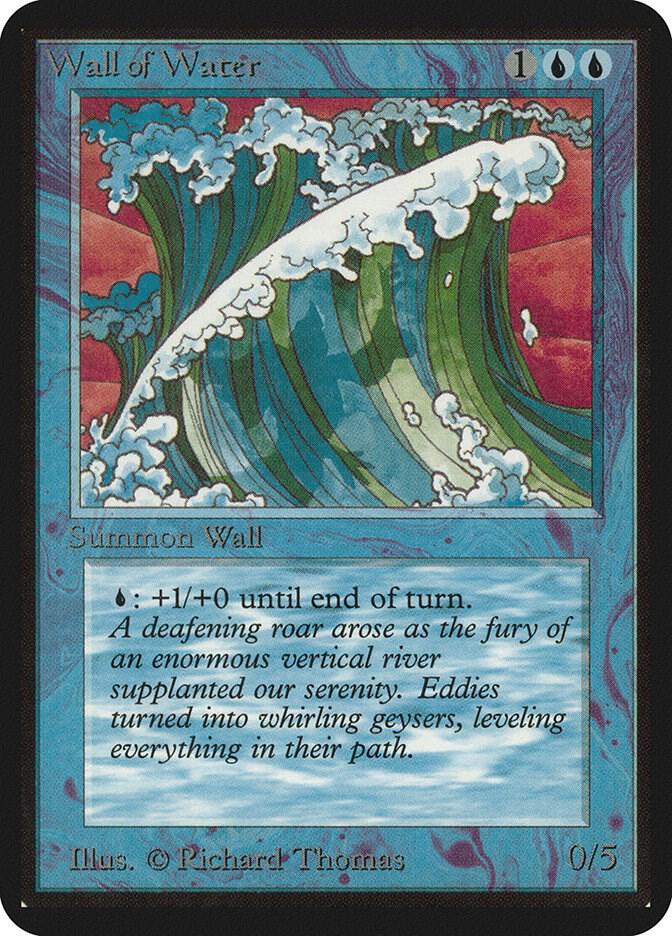 Wall of Water (90) [Limited Edition Alpha]