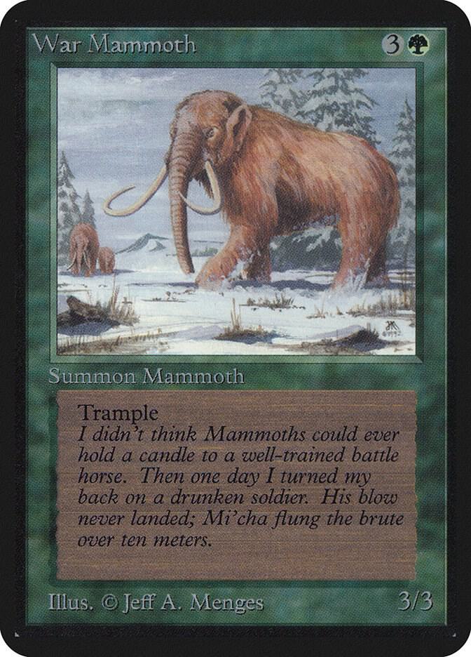 War Mammoth (227) [Limited Edition Alpha]