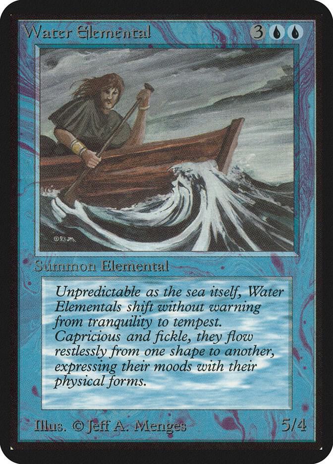 Water Elemental (91) [Limited Edition Alpha]