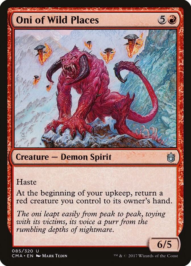 Oni of Wild Places (85) [Commander Anthology]