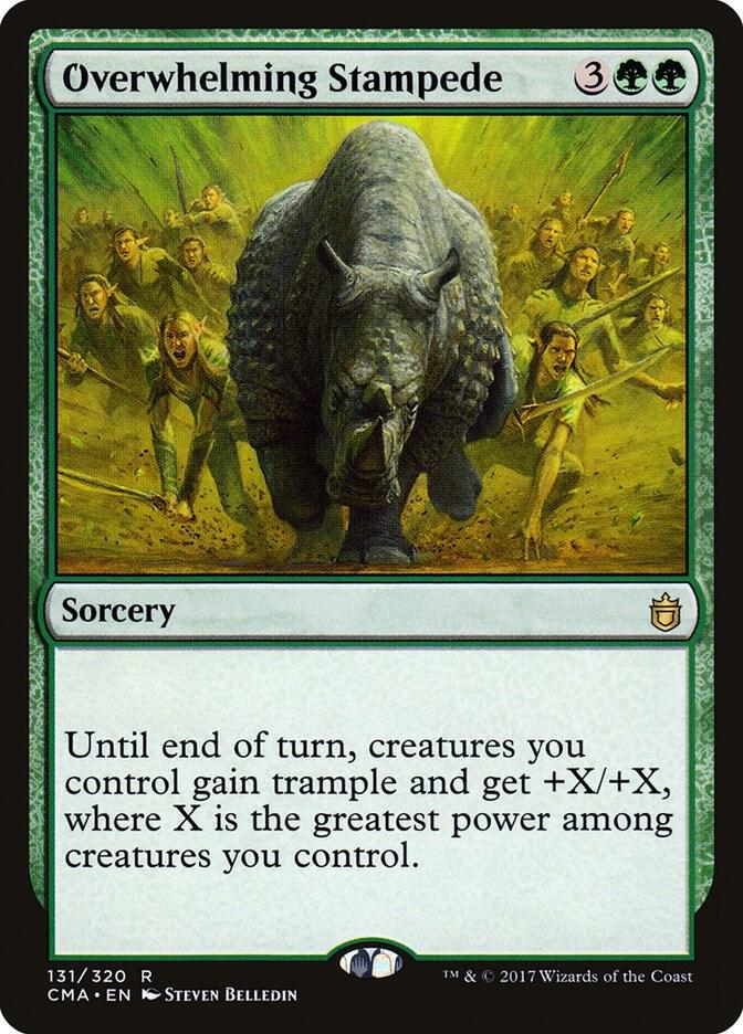 Overwhelming Stampede (131) [Commander Anthology]