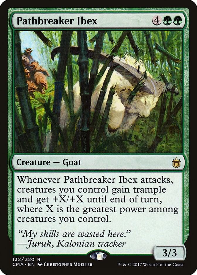 Pathbreaker Ibex (132) [Commander Anthology]