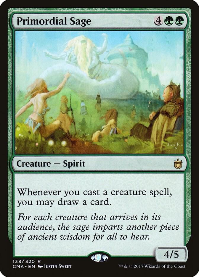 Primordial Sage (138) [Commander Anthology]