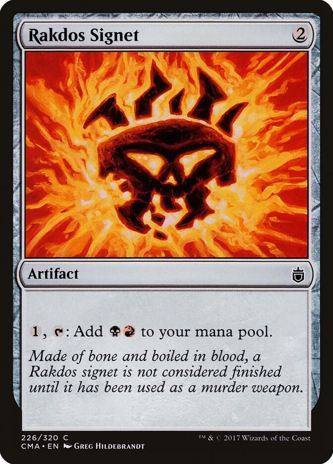 Rakdos Signet (226) [Commander Anthology]
