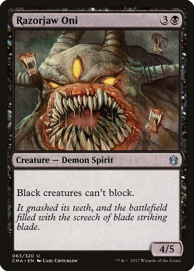 Razorjaw Oni (63) [Commander Anthology]