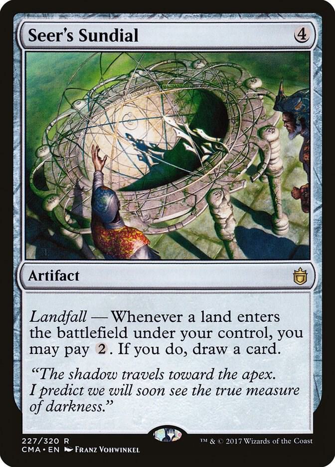 Seer's Sundial (227) [Commander Anthology]