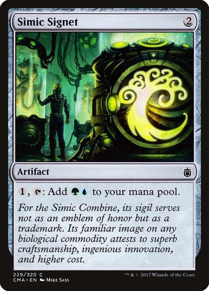 Simic Signet (229) [Commander Anthology]
