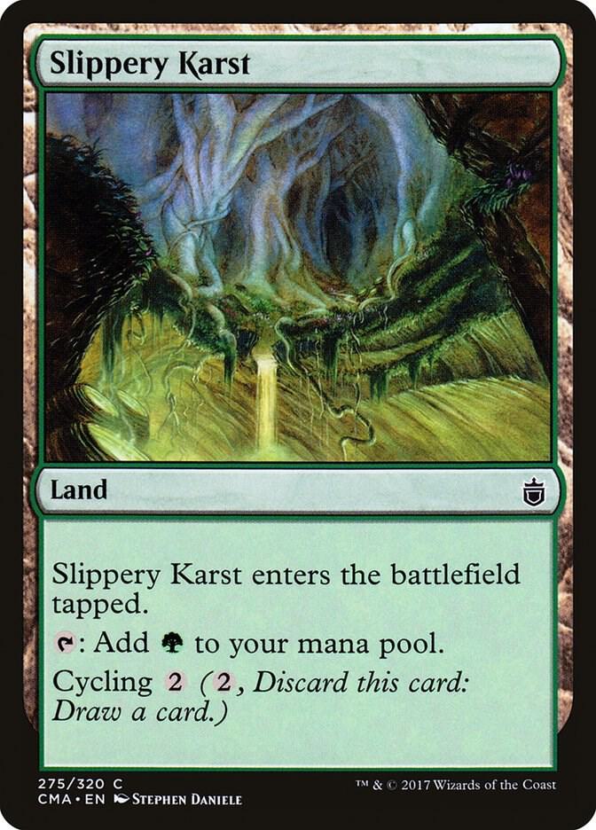 Slippery Karst (275) [Commander Anthology]