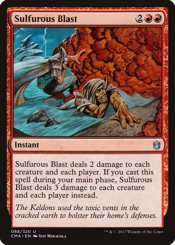 Sulfurous Blast (88) [Commander Anthology]