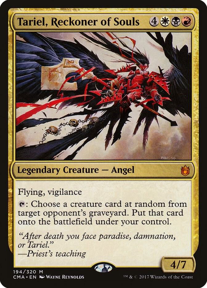 Tariel, Reckoner of Souls (194) [Commander Anthology]