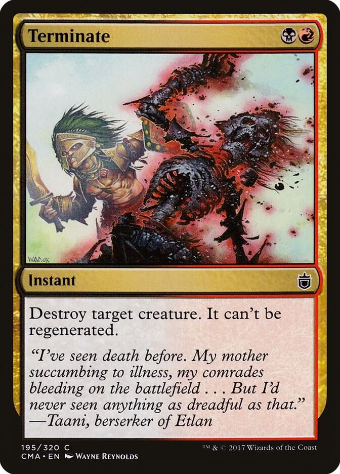 Terminate (195) [Commander Anthology]