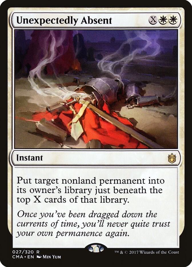 Unexpectedly Absent (27) [Commander Anthology]