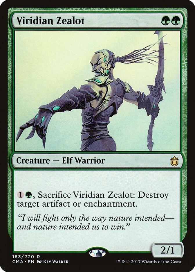 Viridian Zealot (163) [Commander Anthology]