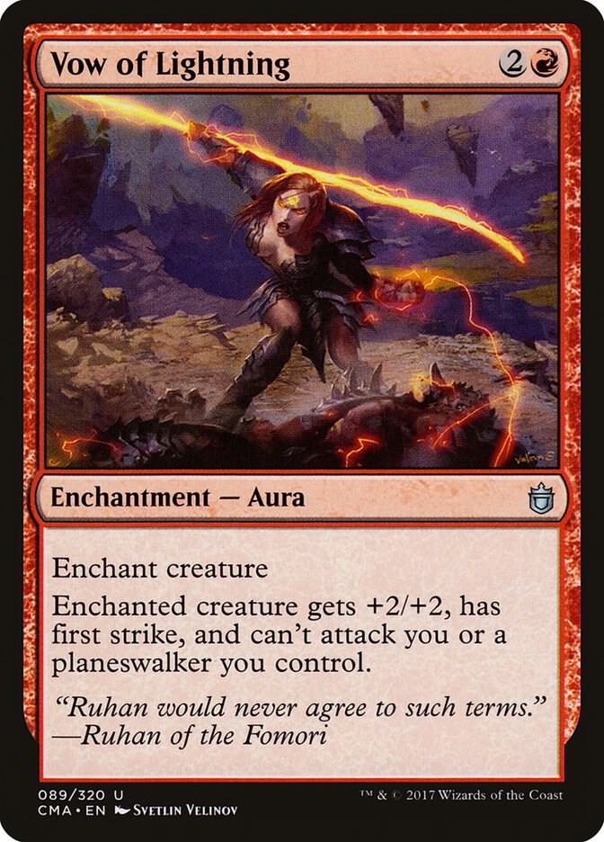 Vow of Lightning (89) [Commander Anthology]