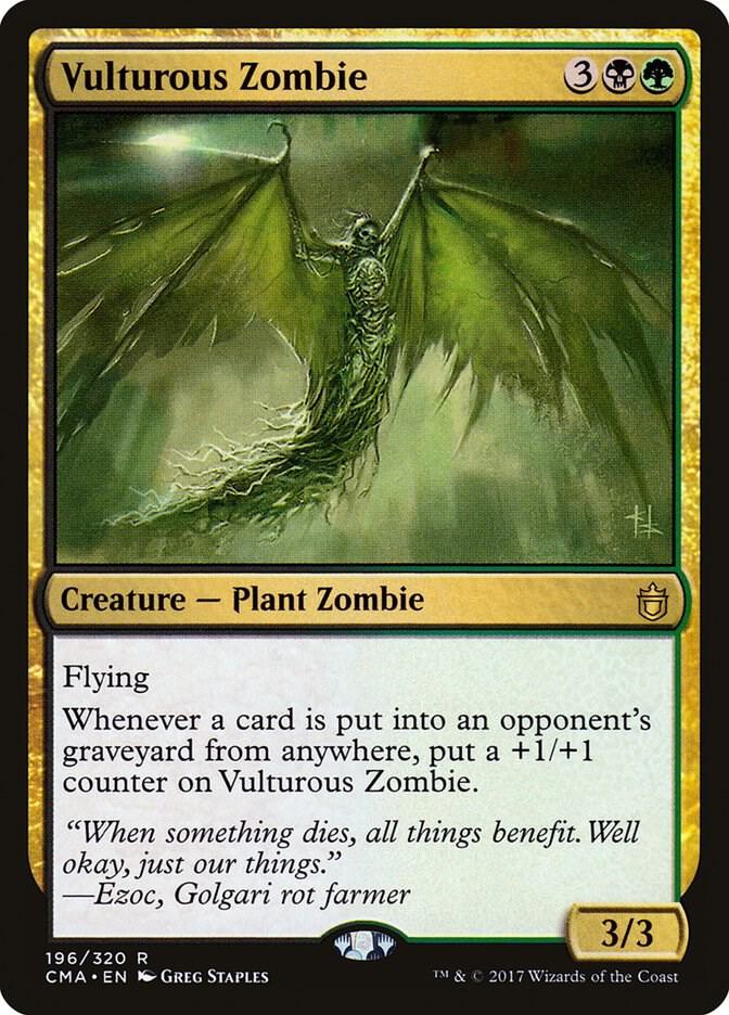 Vulturous Zombie (196) [Commander Anthology]