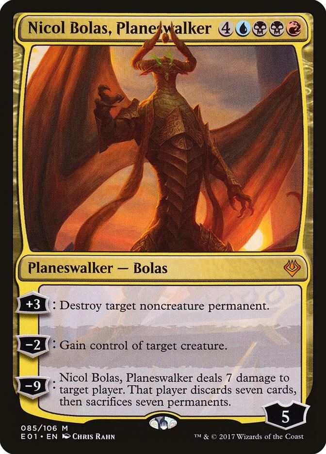 Nicol Bolas, Planeswalker (85) [Archenemy: Nicol Bolas]