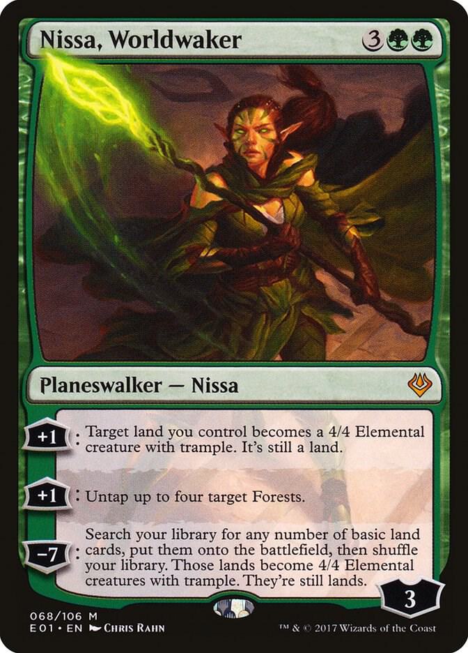 Nissa, Worldwaker (68) [Archenemy: Nicol Bolas]