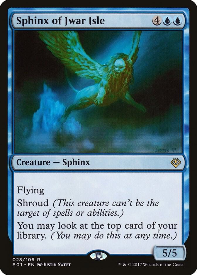 Sphinx of Jwar Isle (28) [Archenemy: Nicol Bolas]