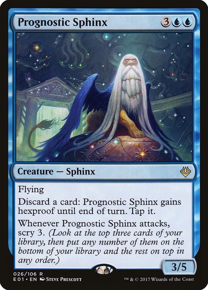 Prognostic Sphinx (26) [Archenemy: Nicol Bolas]