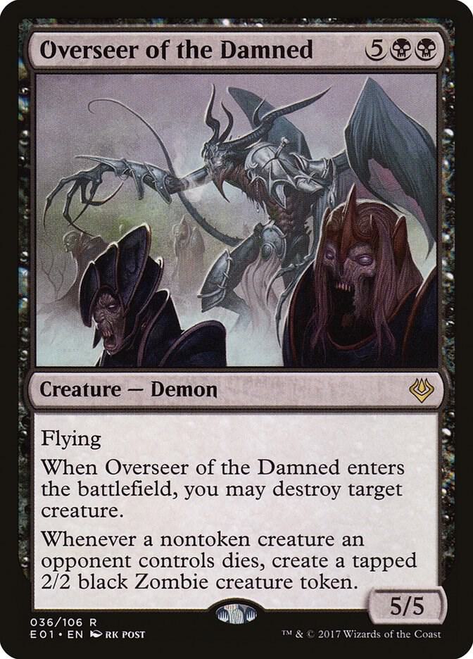 Overseer of the Damned (36) [Archenemy: Nicol Bolas]