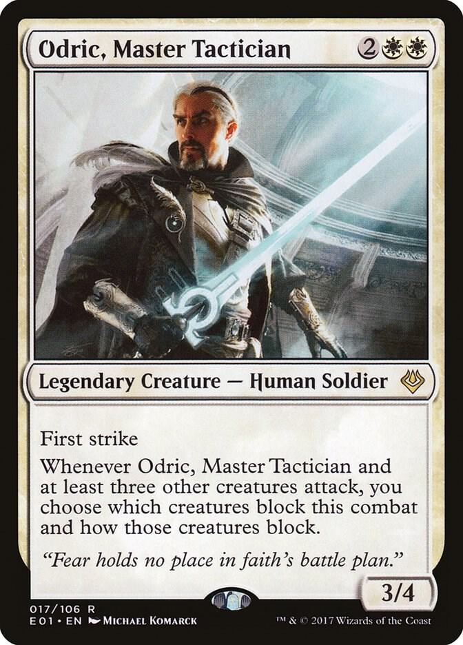 Odric, Master Tactician (17) [Archenemy: Nicol Bolas]