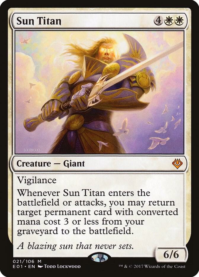 Sun Titan (21) [Archenemy: Nicol Bolas]